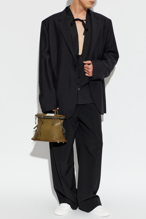 Maison Margiela Shirt with decorative tie | Men's | Vitkac